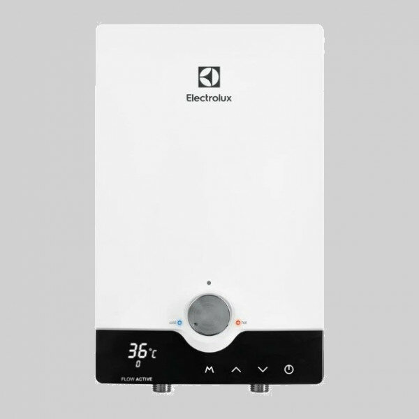 Проточный электрический водонагреватель Electrolux NPX 8 Flow Active 2.0, белый