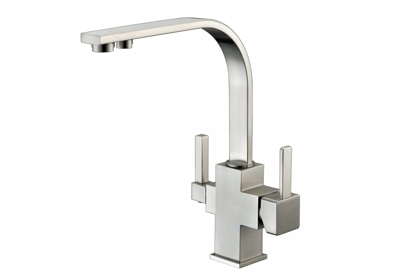 Смеситель для кухни под фильтр ZorG Sanitary ZR 332 YF NICKEL