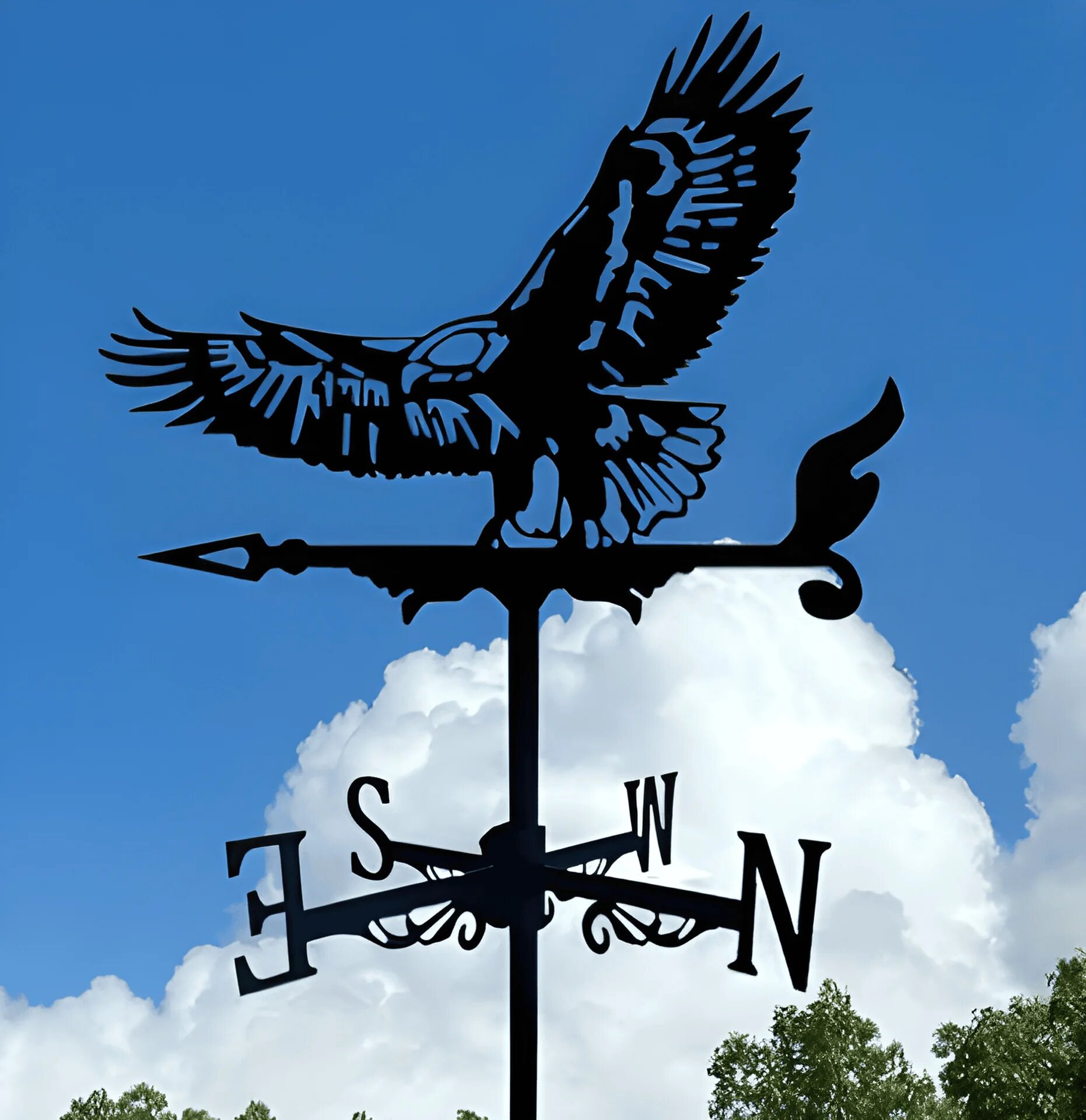 Железный флюгер Орёл 36 Eagle