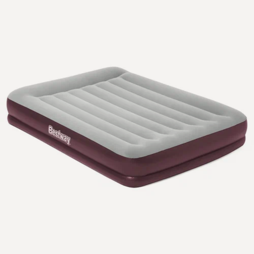 Изображение товара Надувной матрас Bestway Tritech Airbed Queen 67699, двухспальный, 203х150, цвет бордовый/серый