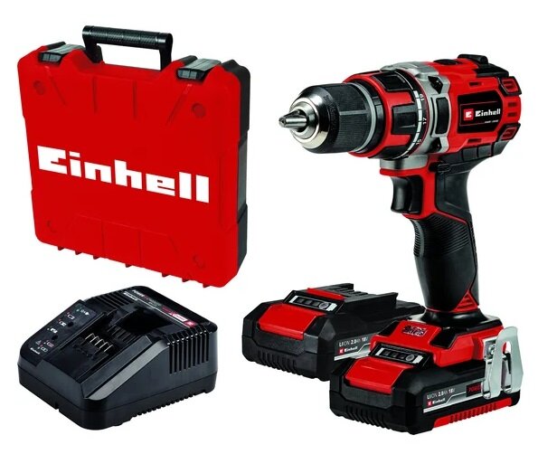 Шуруповерт аккумуляторный EINHELL PXC TE-CD 18/50 Li BL (2x2,0Aч)