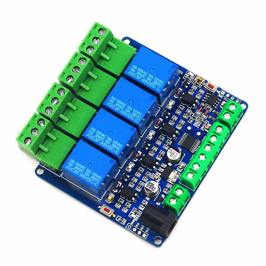 USB-концентратор,4-канальный реле Modbus RTU