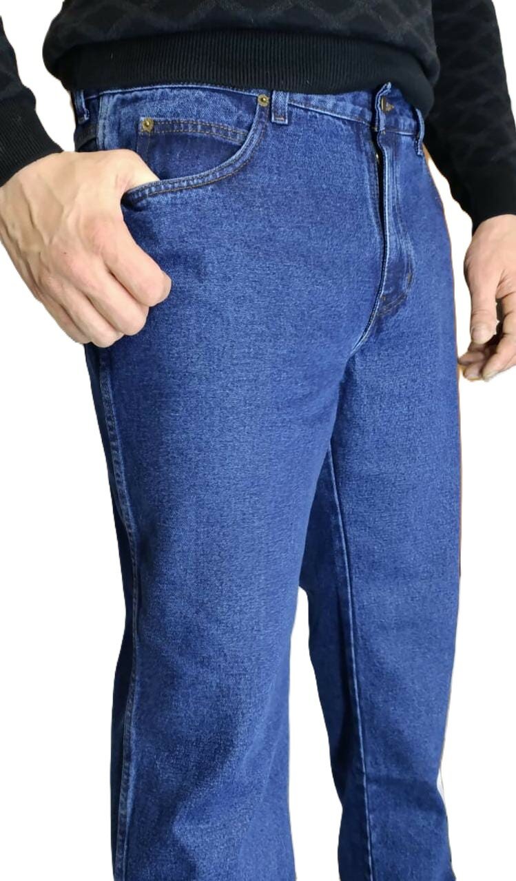 Джинсы классические Rifle Rifle, размер 42/34, джинсовый синий