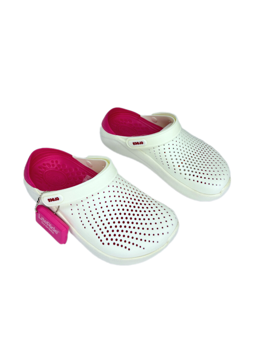 Сабо Crocs, размер 38, фуксия