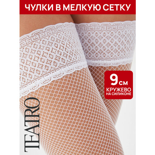 фото Чулки teatro, 20 den, размер 3-4, белый