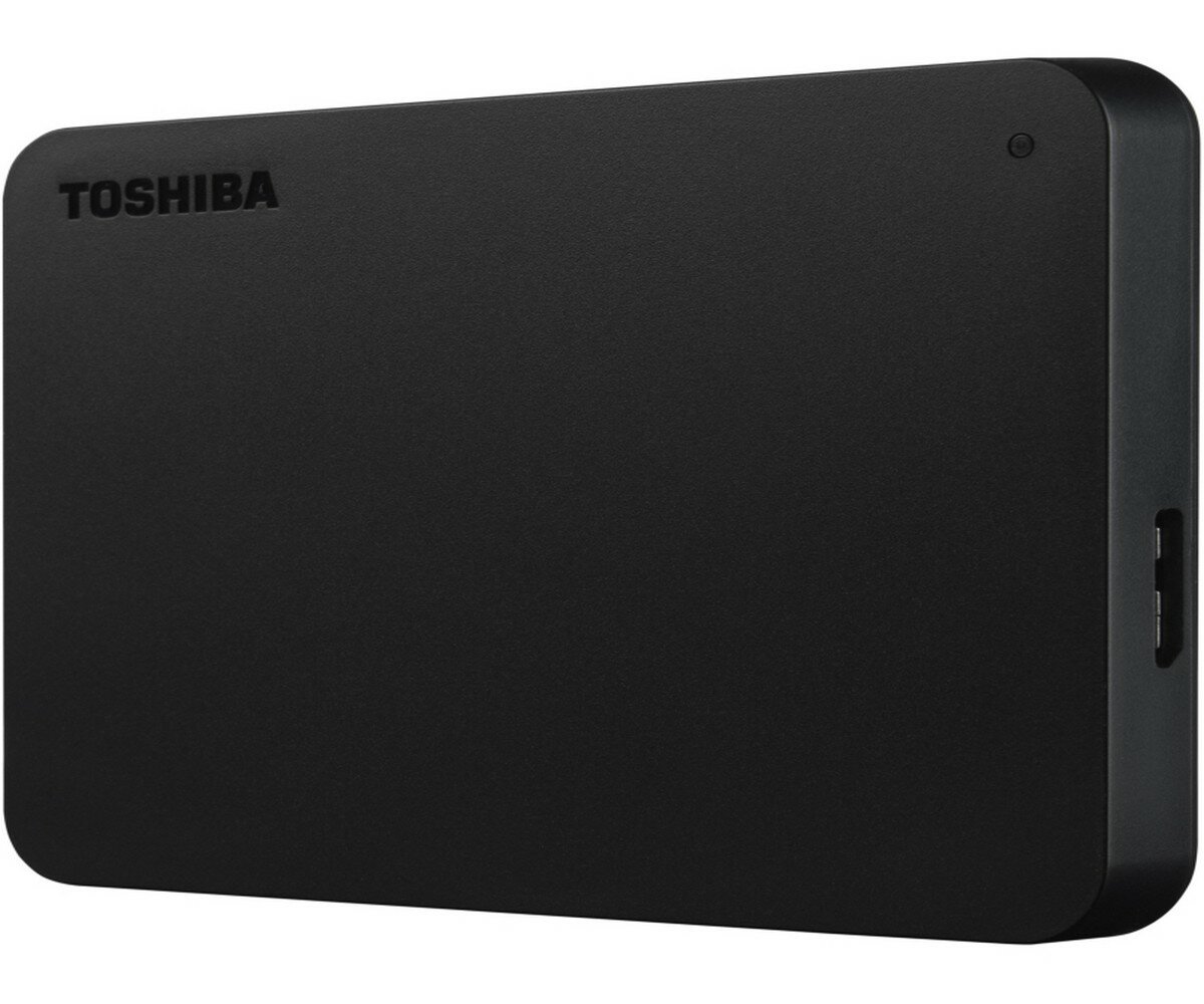 Портативный HDD Toshiba Canvio Basics 2Tb 2.5, USB 3.0, черн, HDTB410EK3AA — фото 1