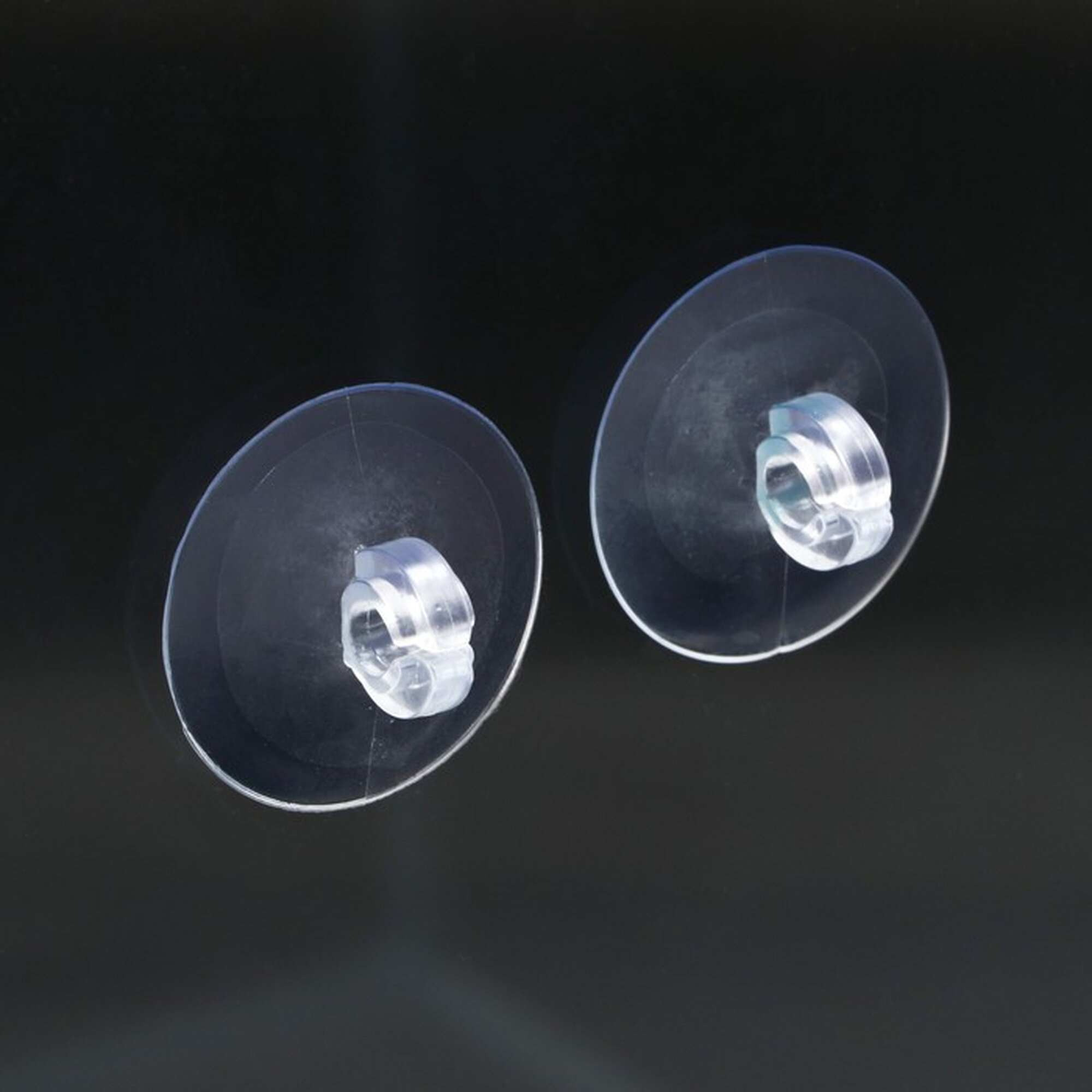 Набор присосок с держателем Пижон Аква силиконовая Ф4 мм 2 шт.