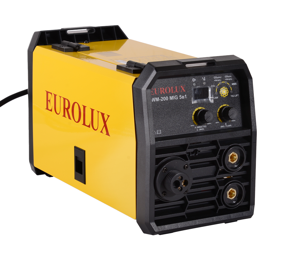 Сварочный полуавтомат IWM-200 MIG 5в1 Eurolux - фото №14