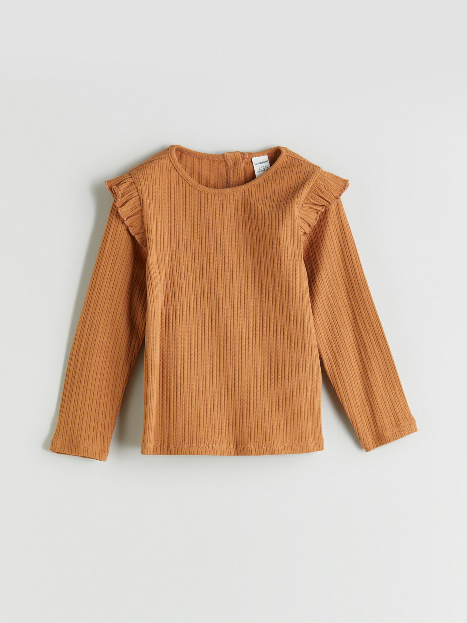 Футболка LC Waikiki размер 3-4 года светло-коричневый