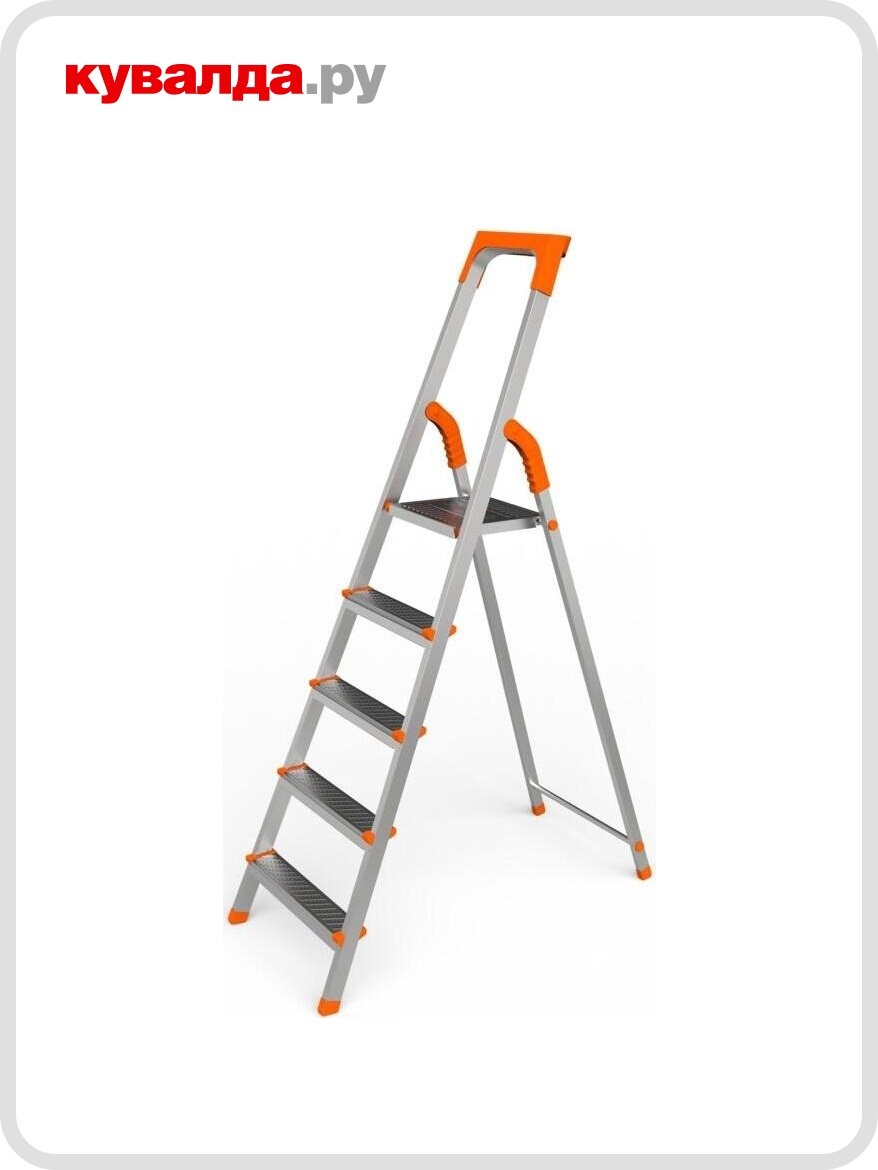 Стремянка стальная Sarayli Европа 5 ступеней
