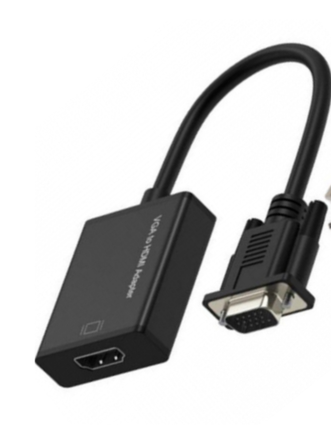 Адаптер HDMI → VGA позволяет подключить устройство с HDMI-выходом к монитору или проектору с VGA-входом