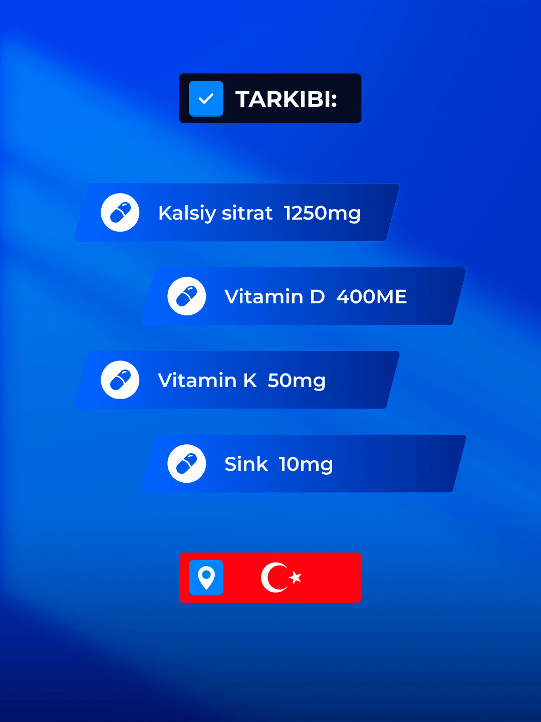 БАД для костей и зубов дурабон, 30 таблеток, укрепляет кости — фото 1