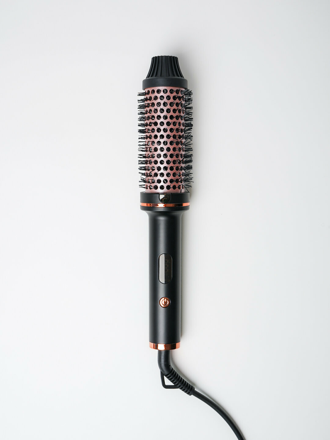 Профессиональная электрическая расческа брашинг Zumba, с индикатором температуры — фото 1