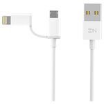 Кабель ZMI USB - microUSB / Lightning (AL801) 1 м - изображение