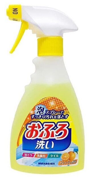 Спрей для ванны с апельсиновым маслом Nihon Detergent, 400 мл, 468 г