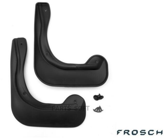 FROSCH NLF3821F10 Брызговики перние (поиуретан) Peugeot 408 сан 12>