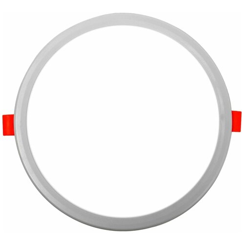 APEYRON/OGM светильник встр. светодиодн. даунлайт под люб отверст. круг 15W(1200Lm) 4500K 4K 175x20 LP-08 (арт. 810181)