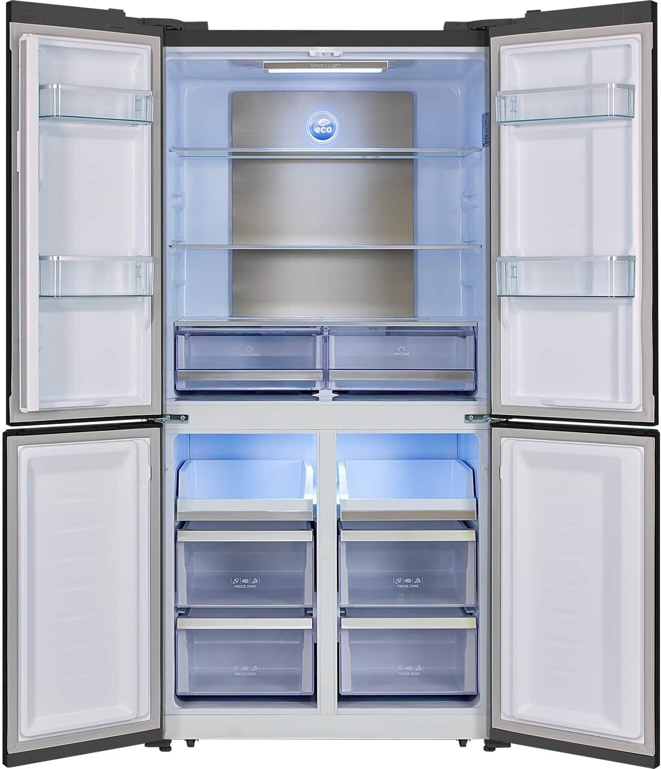 Холодильник HIBERG RFQ-500DX NFGB inverter - фотография № 14