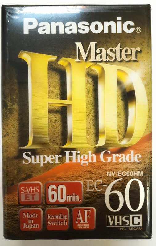 Видеокассета Super VHS-C Panasonic EC-60 HD Master NV-EC60HM