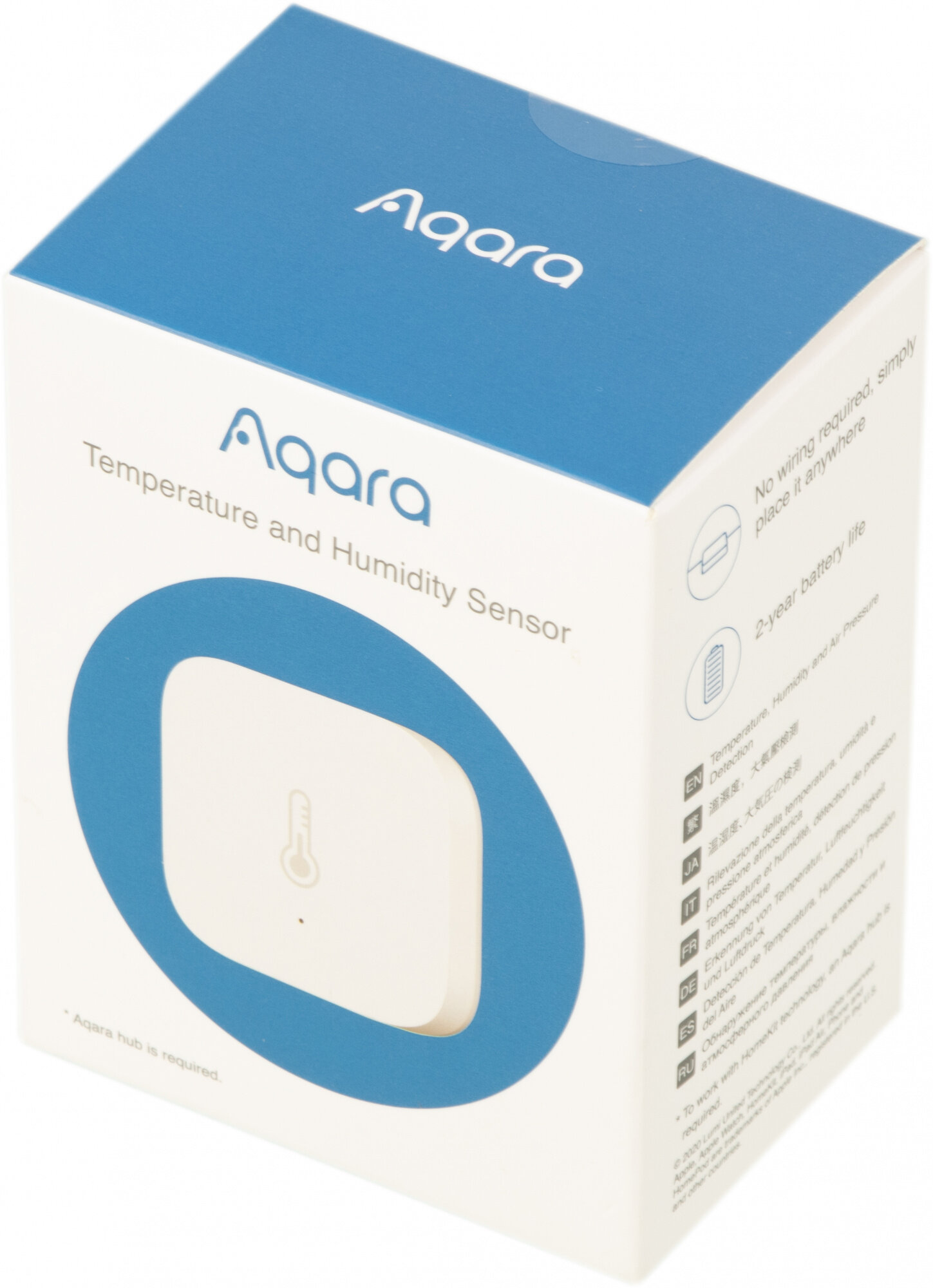 Комнатный датчик температуры и влажности Aqara Temperature and Humidity Sensor WSDCGQ11LM