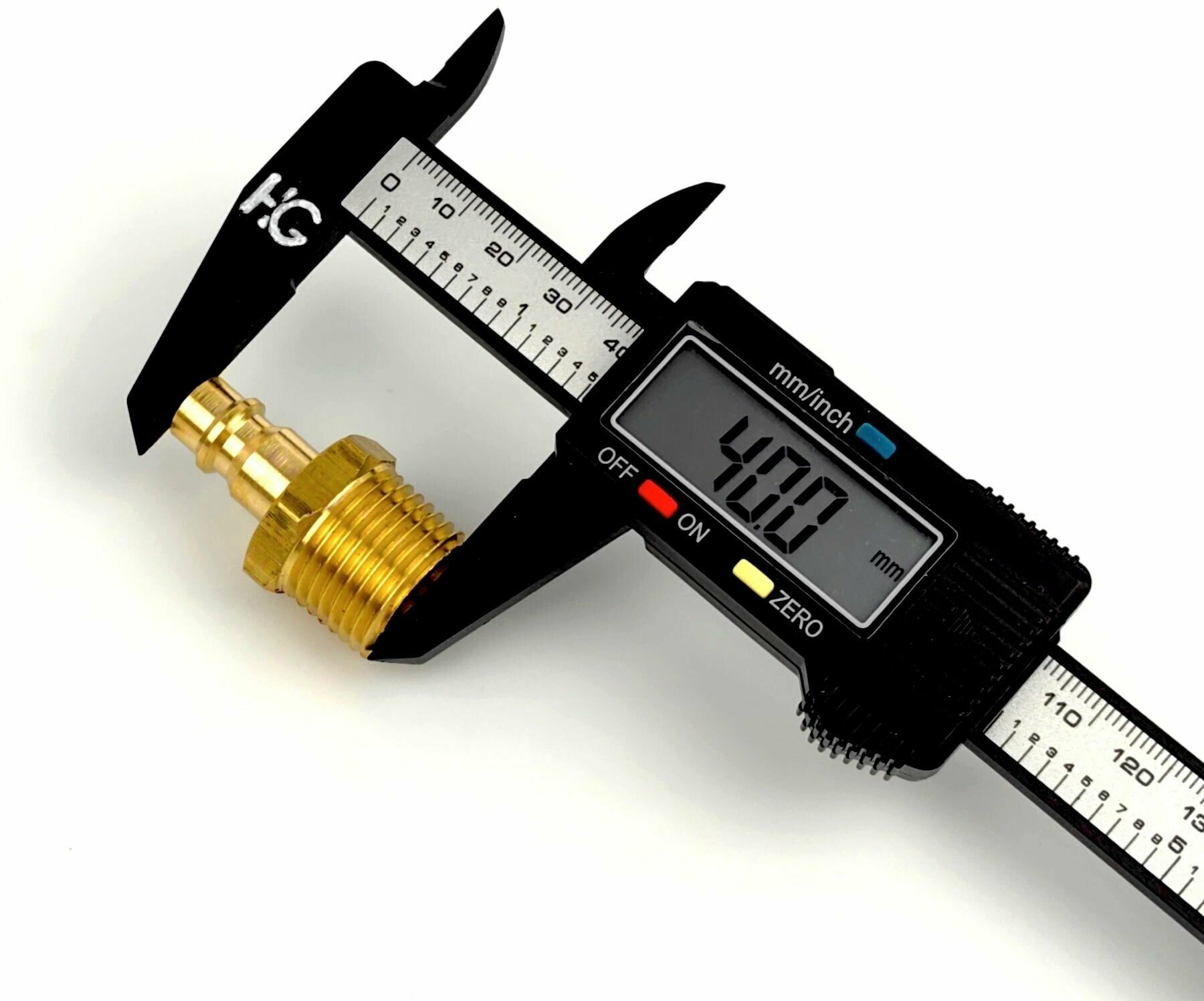 Штуцер HG быстроразъёмный латунный БРС 1/2" НР (5 шт.) - фотография № 9