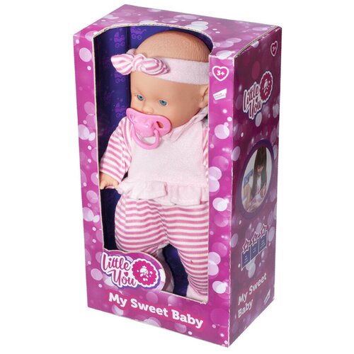 Пупс Dream Makers Малютка с соской, 25 см