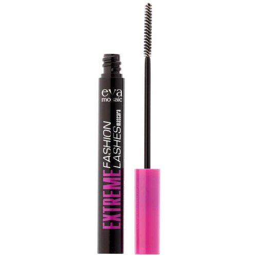 Eva Mosaic Тушь для ресниц Extreme Fashion Lashes, черный eva mosaic extreme fashion lashes mascara