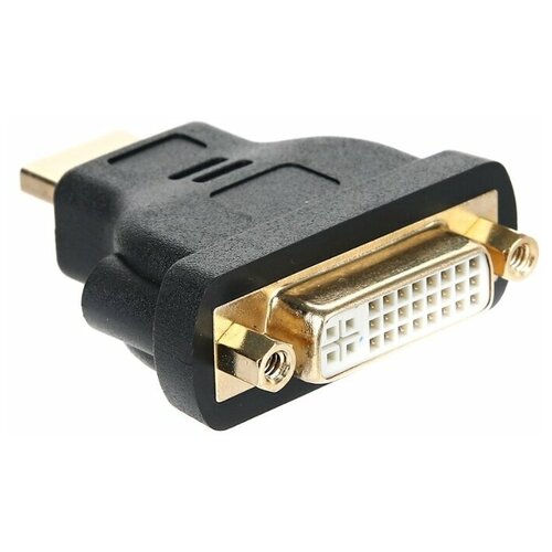 Переходник/адаптер VCOM Переходник HDMI - DVI-D (VAD7819), 0.15 м, 1 шт., черный переходник адаптер apple dvi d hdmi 0 1 м белый