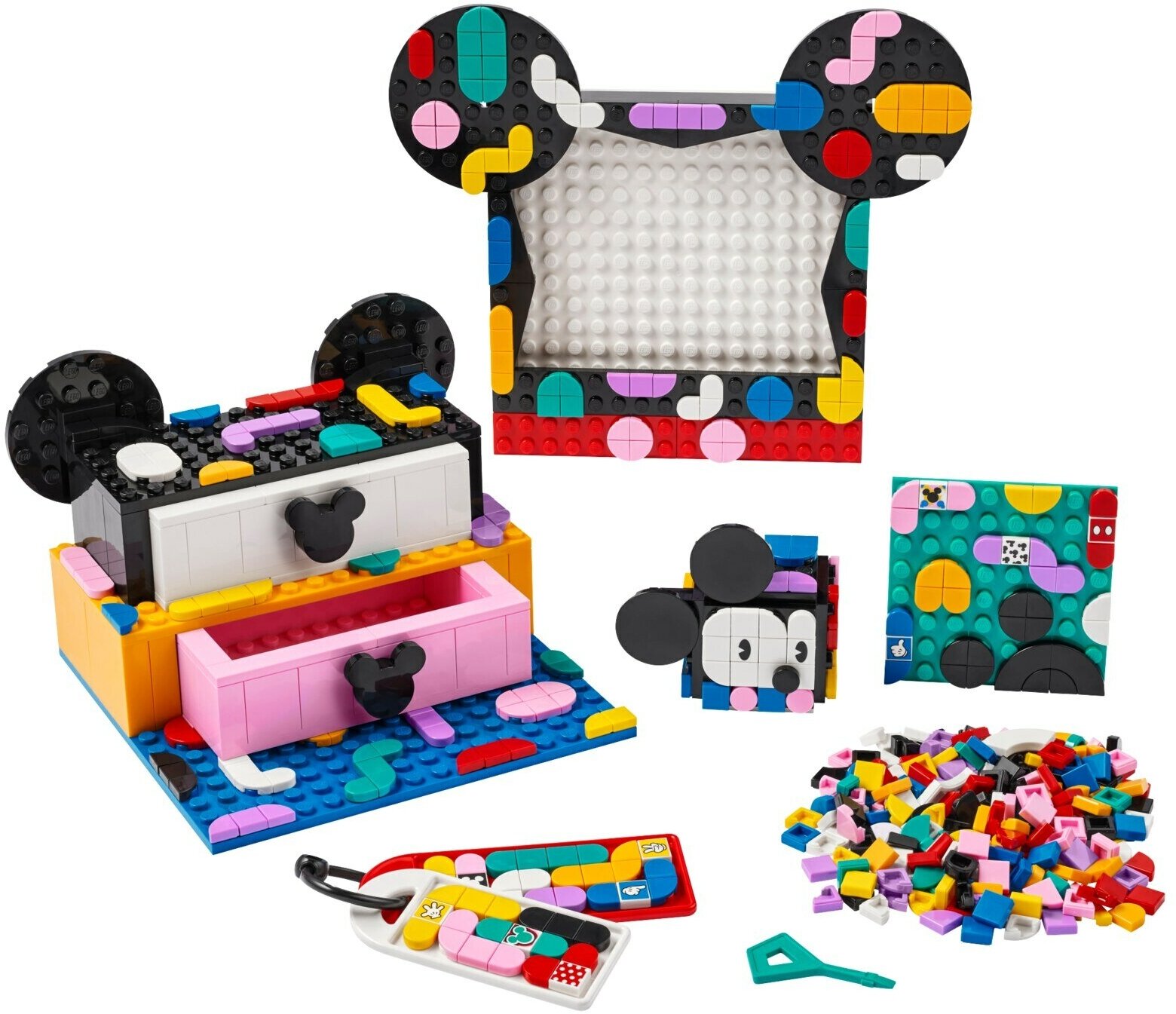 Конструктор LEGO Dots Mickey Mouse Minnie Mouse Back-to-School Project Box 41964