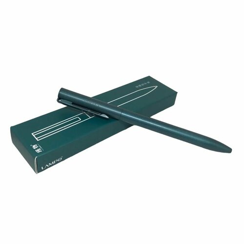 Ручка Lampo Fashion Metal Pen, зеленый корпус, цвет чернил черный