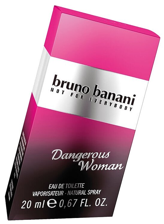 Туалетная вода Bruno Banani (Бруно Банани) для женщин Dangerous Woman 20мл HFC Prestige Manufacturing - фото №2