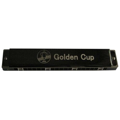 GOLDEN CUP JH024-5B губная гармоника тремоло, До мажор, 24/24 отв., 48 язычков