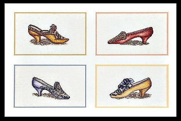 Туфельки, Shoes (лен) 3023