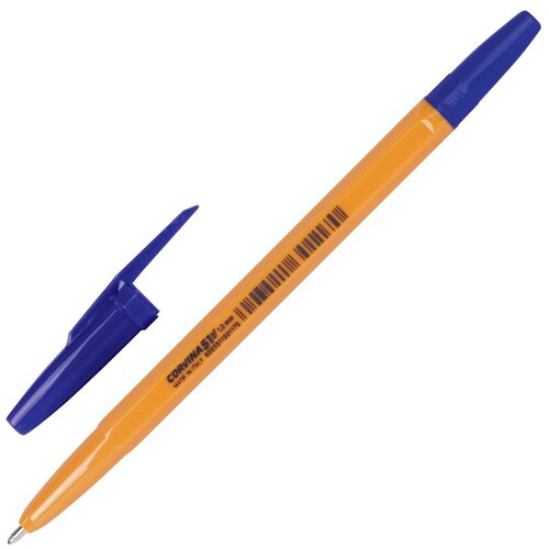 ручка шариковая 51 vintage corvina 1 0 мм синий цвет чернил 1 шт Corvina Шариковая ручка 51 Vintage, 1.0 мм 40163, 40163/02G, 1 шт.