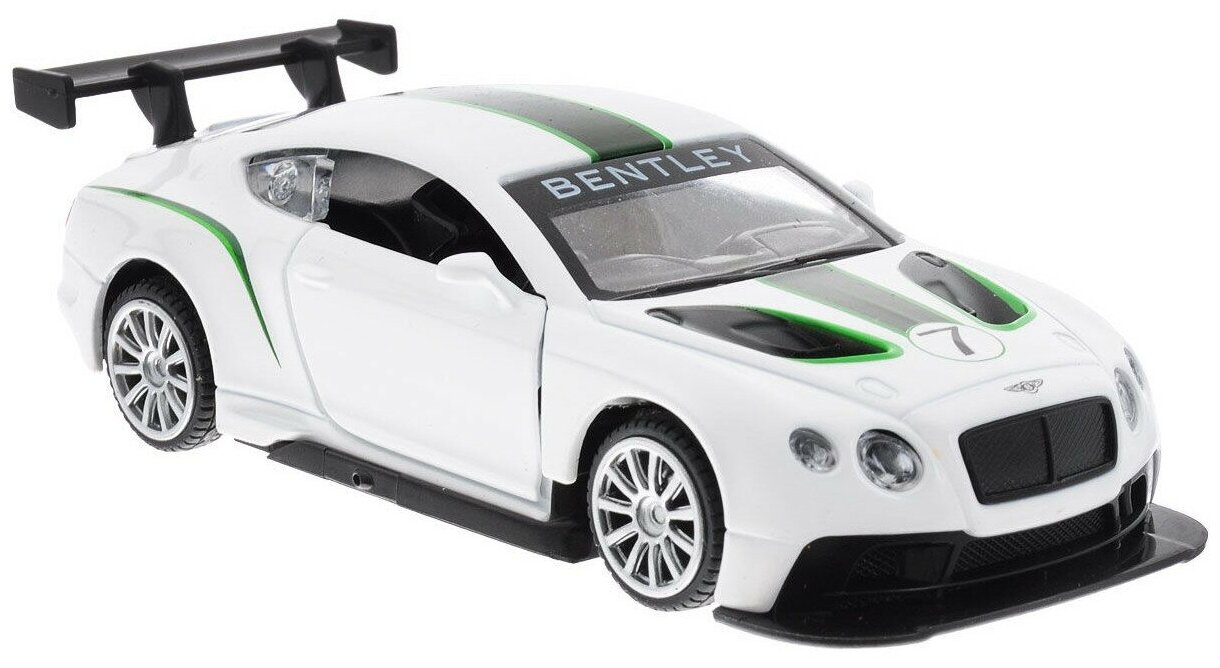 Машина мет. 1:43 Bentley Continental GT3, откр.двери, 12см