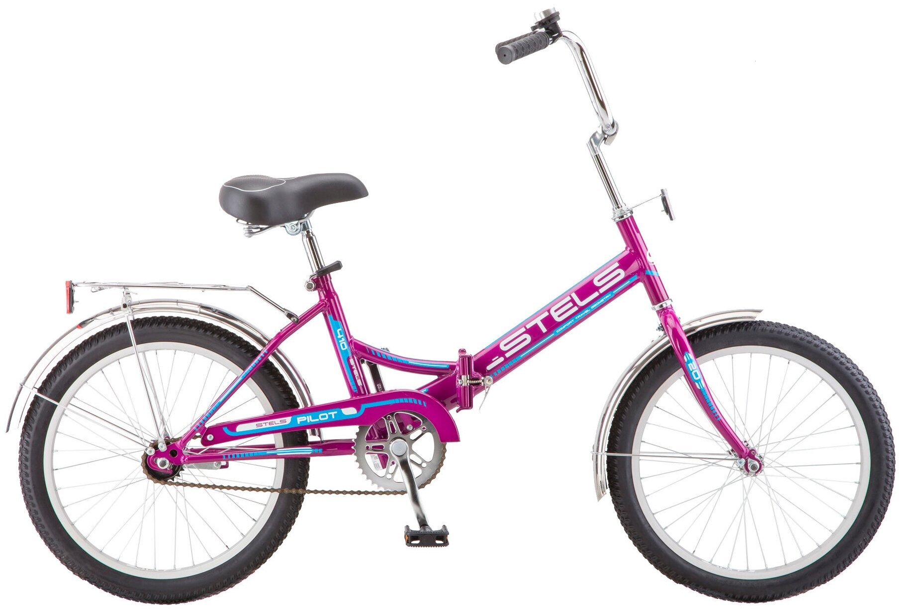Велосипед Stels Pilot 410 20 Z011 (2018) Фиолетовый 13,5 ростовка