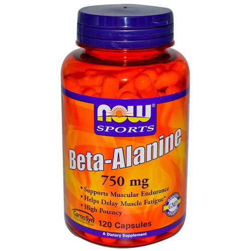 Аминокислотный комплекс NOW Beta-Alanine, нейтральный, 120 шт. supptrue комплексная пищевая добавка bcaa 2 1 1 незаменимые аминокислоты спортивное питание