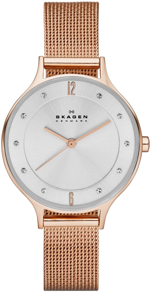 Наручные часы SKAGEN Mesh SKW2151, розовый, серый