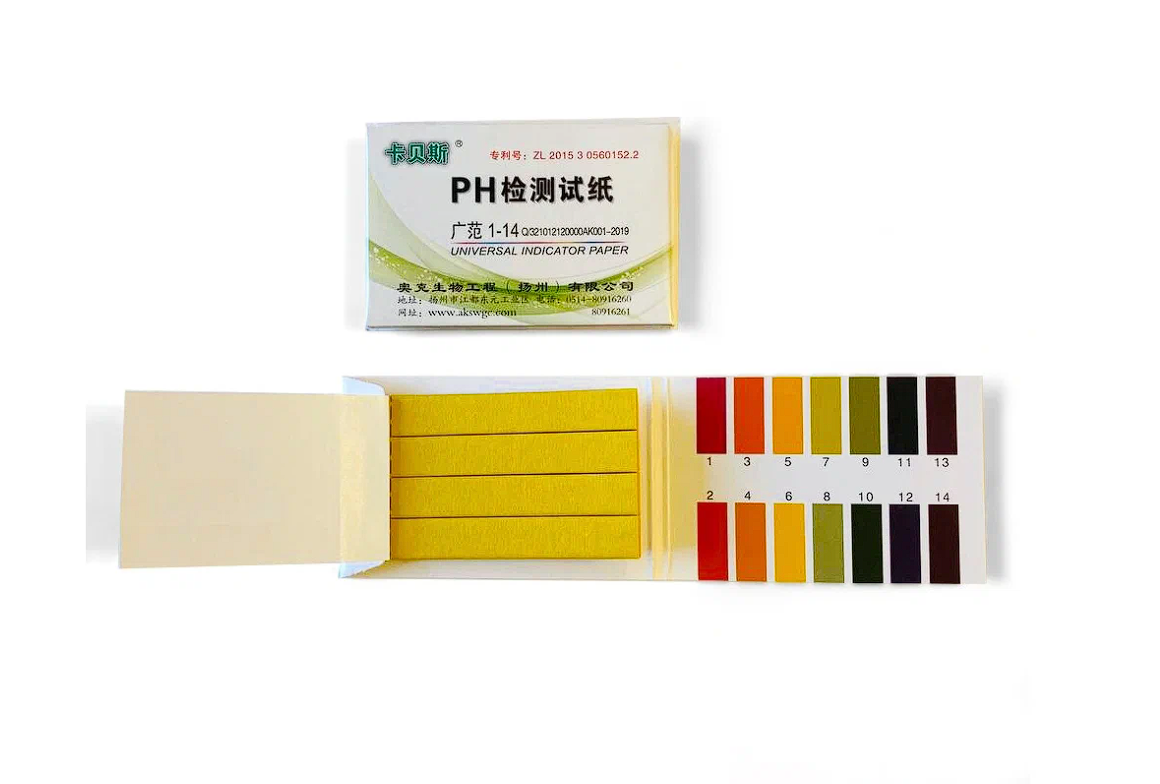 Лакмусовые полоски для анализа воды 80 штук, лакмусовая ph бумага, pH1-14