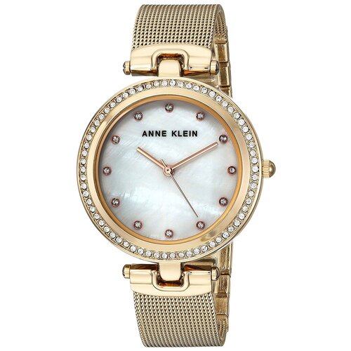 Наручные часы ANNE KLEIN Crystal, золотой, серебряный swarovski mesmera сет колец разной формы с прозрачными кристаллами