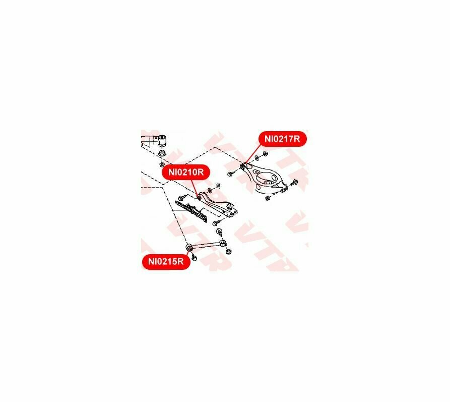 Сайлентблок VTR NI0210R