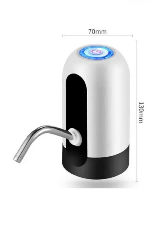 Помпа для воды электрическая, насос для бутылей, диспенсер ( белая) от BashMarket - фотография № 2