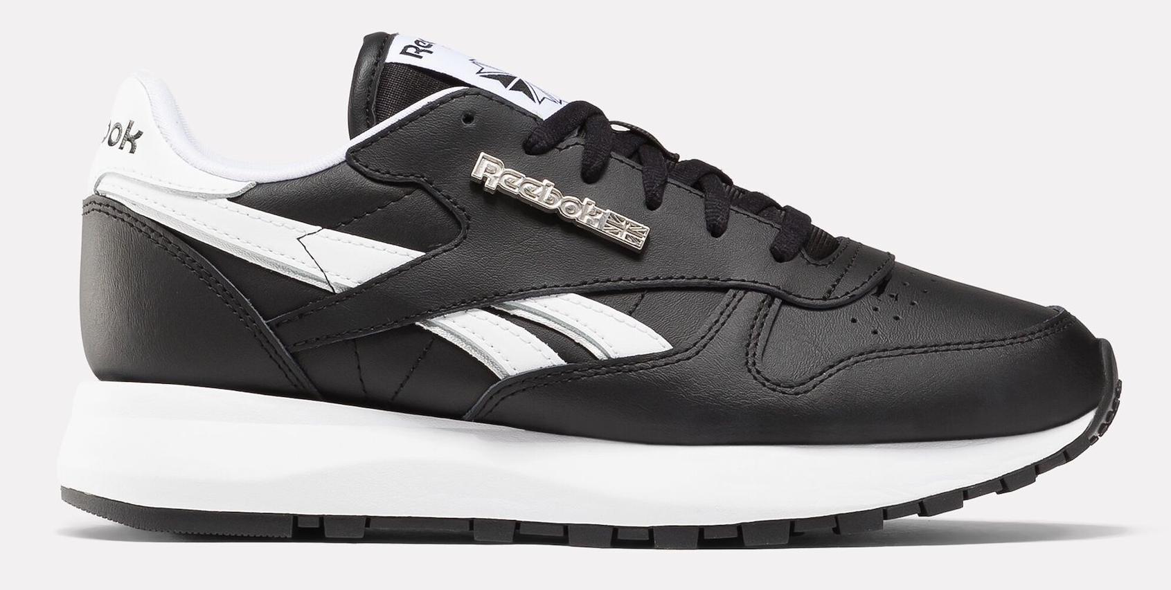 Кроссовки Reebok Classic Leather SP, размер 6 US, black/silvmt/black