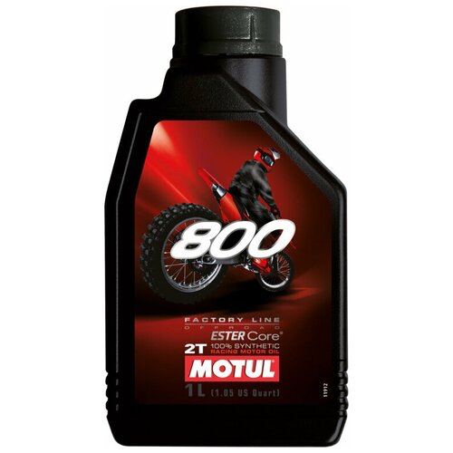 Масло Моторное 1л, 2t Factory Line Off Road 800 (С) Motul 104038 MOTUL арт. 104038