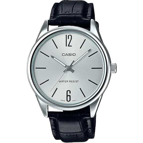 фото Наручные часы casio collection mtp-v005l-7b, черный, серебряный