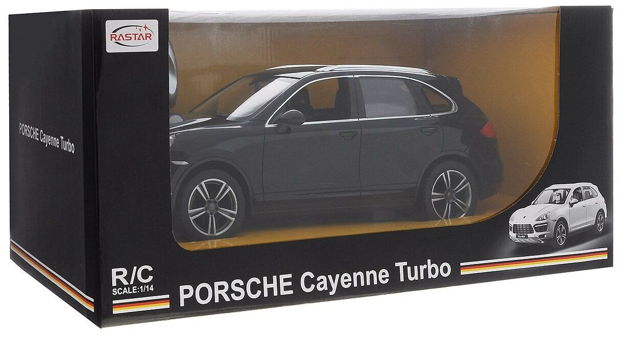 Легковой автомобиль Rastar Porsche Cayenne Turbo (42900) 1:14 43