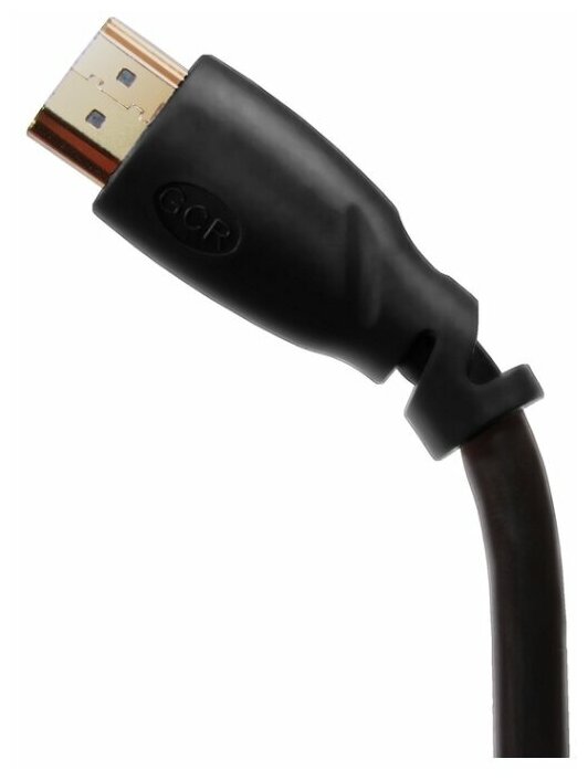 GCR Кабель PROF 10.0m HDMI 2.0, 3D, Ultra HD,60 Hz up to 18GB, Fast Ethernet 18.0 Гбит/с позолоченные контакты, 3Х экран, OD9.0mm, 28/24 AWG Кабель Greenconnect PROF 10.0m HDMI 2.0, 10.0m (GCR-HM313-1 - фото №3