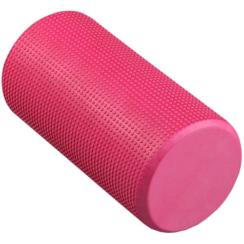 Массажный ролик для йоги Indigo IN045 розовый ролик массажный для йоги indigo foam roll in021 45 15 см черный