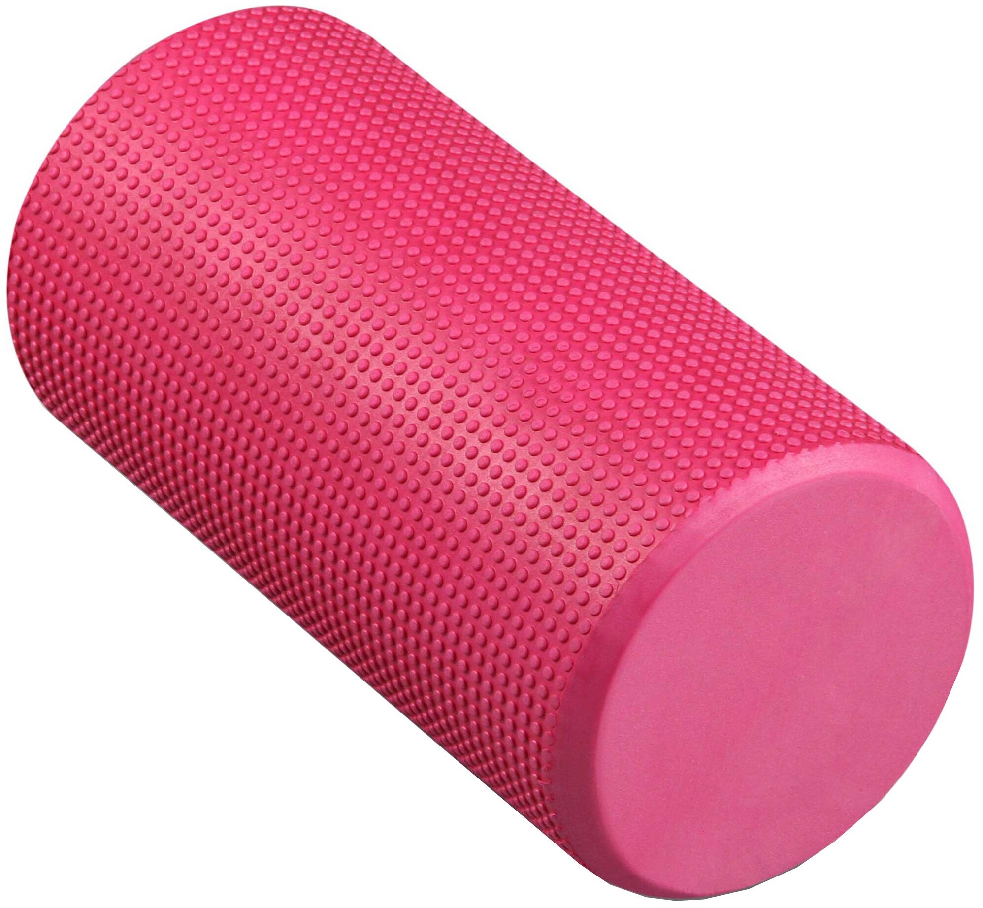 Ролик массажный для йоги INDIGO Foam roll IN045 30*15 см Розовый