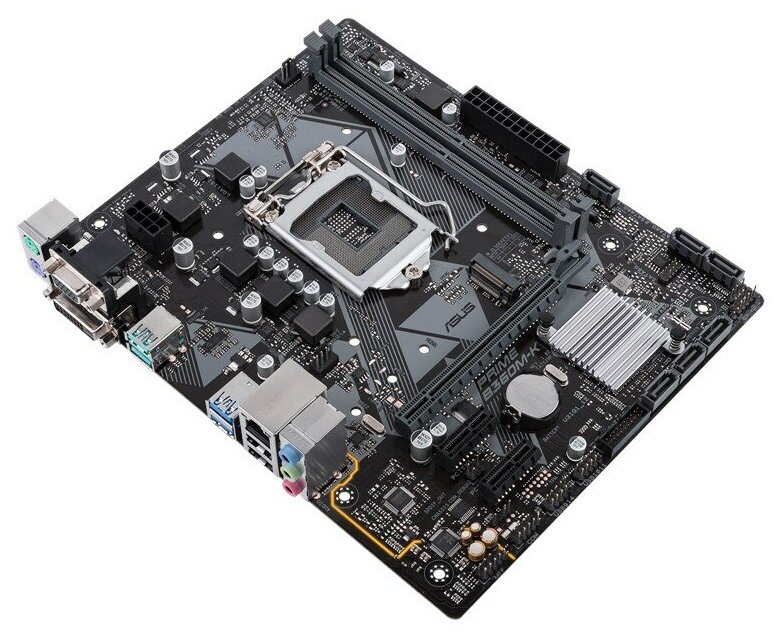 ASUS PRIME B360M-K RTL Socket 1151 IntelB360 2xDDR4 DVI-DD-Sub 1xPCI-Ex16 2xPCI-Ex1 6xSATA3 mATX